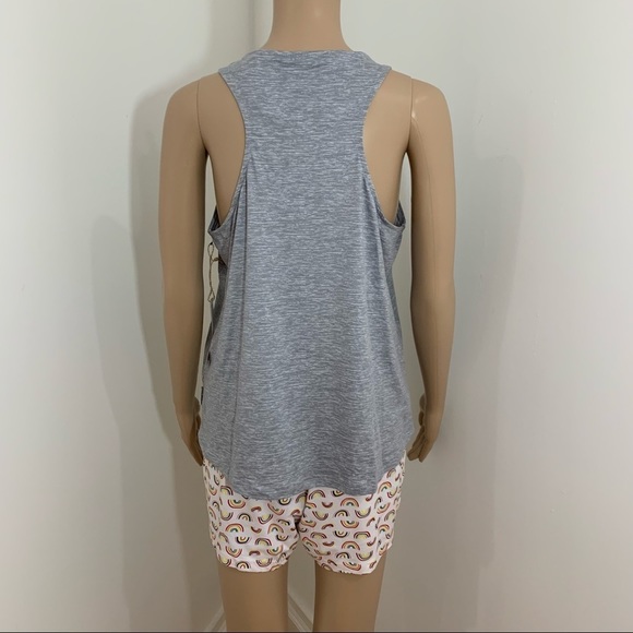 LAST ONE AVAILABLE IN EACH SIZE New Rae Dunn Women's Tank Top & Shorts Pajamas - Picture 2 of 14